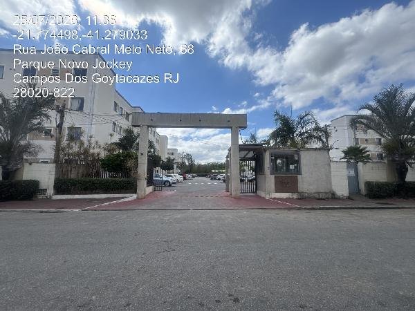 Apartamento, 0.00 de área total, 45.33 de área privativa, 0.00 de área do terreno, 1 vaga( em Campos dos Goytacazes/RJ