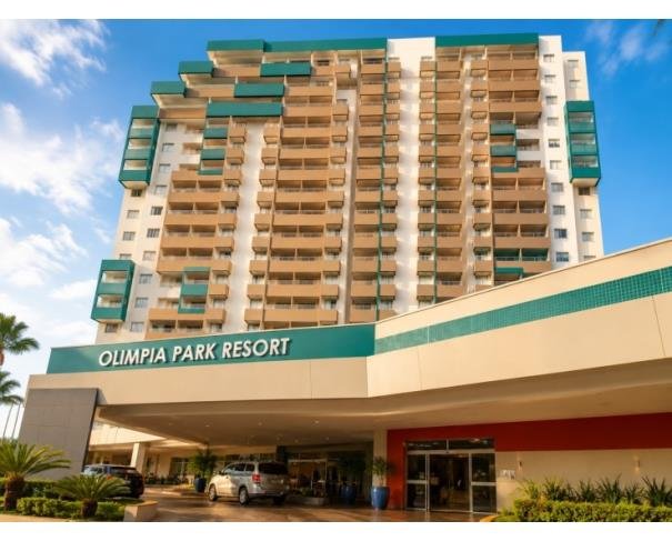 Olímpia Park Resort (SP) | Apto. 63,59m²  em Olímpia/SP