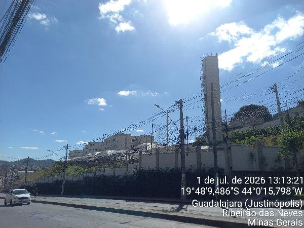 Apartamento, 75.74 de área total, 38.40 de área privativa, 0.00 de área do terreno,  2 qto em Ribeirão das Neves/MG
