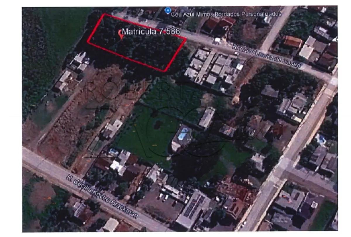 Matrícula N° 7.586: ÁREA DE RECREAÇÃO PUBLICA E DE USO INSTITUCIONAL 2 – uma área urbana c em Bom Retiro do Sul/RS