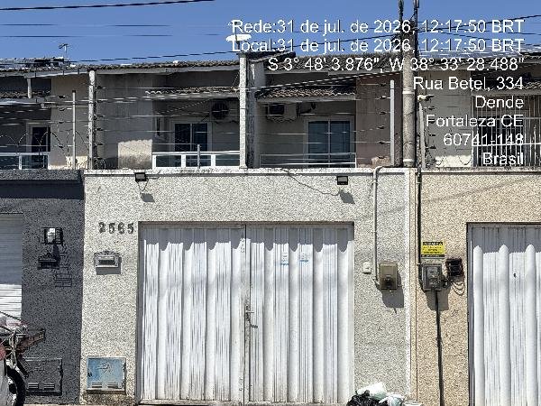 Casa, 82.50 de área total, 82.50 de área privativa, 187.75 de área do terreno,  2 qto(s), em Fortaleza/CE