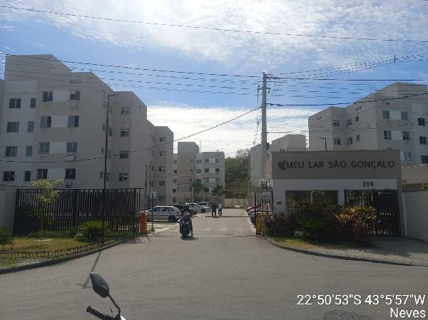 Apartamento, 52.91 de área total, 43.70 de área privativa, 0.00 de área do terreno,  2 qto em São Gonçalo/RJ