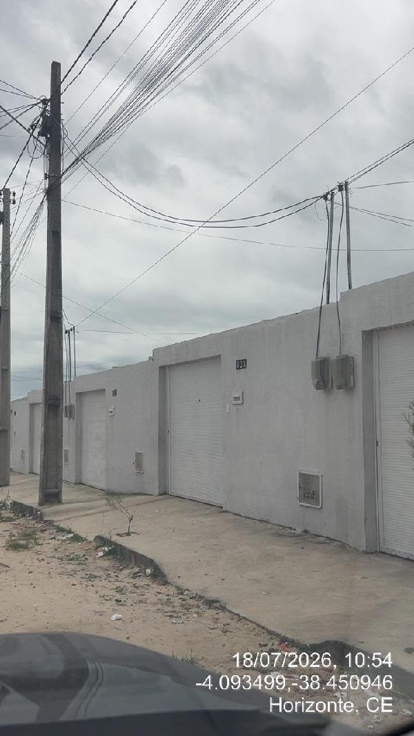 Casa, 66.15 de área total, 66.15 de área privativa, 113.13 de área do terreno,  2 qto(s), em Horizonte/CE - foto 1