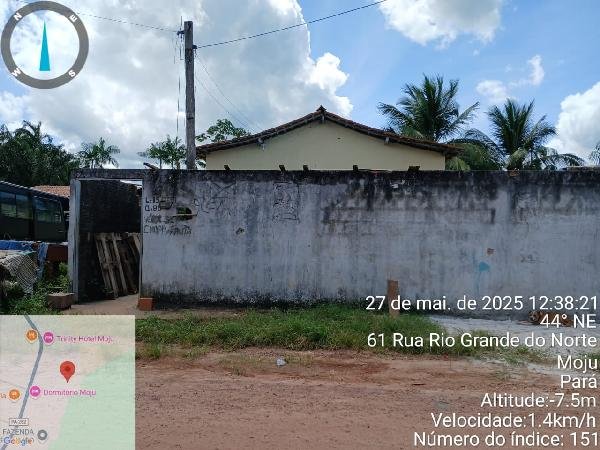 Casa, 80.64 de área total, 80.64 de área privativa, 360.00 de área do terreno,  2 qto(s), em Moju/PA