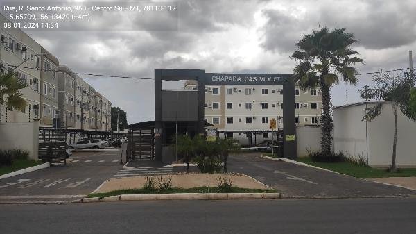 Apartamento, 0.00 de área total, 39.95 de área privativa, 0.00 de área do terreno,  2 qto( em Várzea Grande/MT