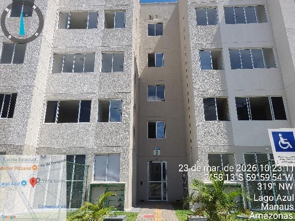 Apartamento, 81.73 de área total, 41.37 de área privativa, 0.00 de área do terreno,  2 qto em Manaus/AM