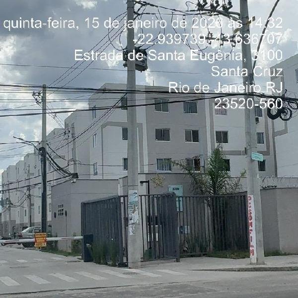Apartamento, 60.26 de área total, 40.54 de área privativa, 0.00 de área do terreno,  2 qto em Rio de Janeiro/RJ