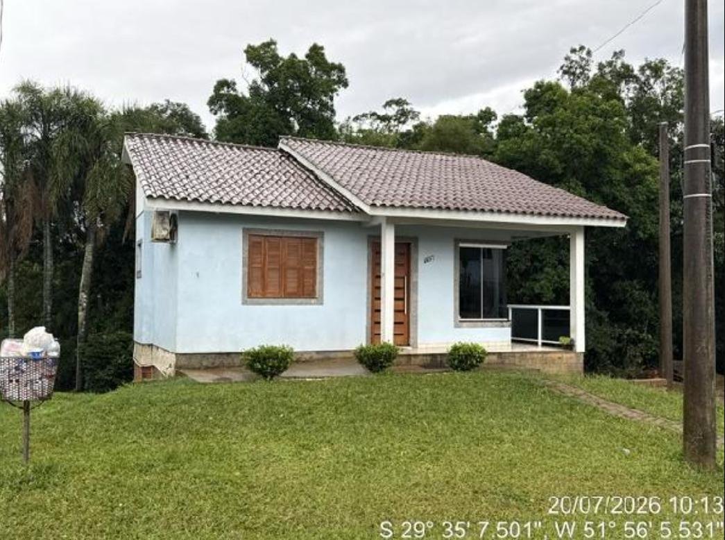 Casa - 44,59m² de área privativa, 310,4m² de área do terreno, com vaga de garagem - BOM RE em Bom Retiro do Sul/RS