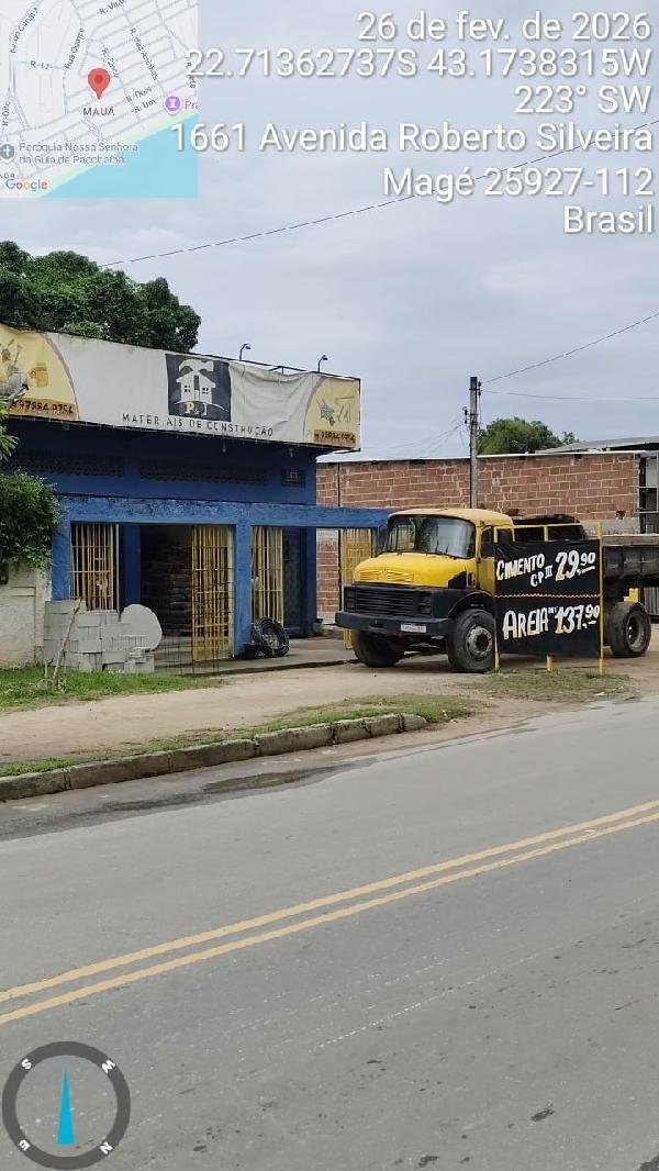 Casa, 130.20 de área total, 57.00 de área privativa, 360.00 de área do terreno,  2 qto(s), em Magé/RJ