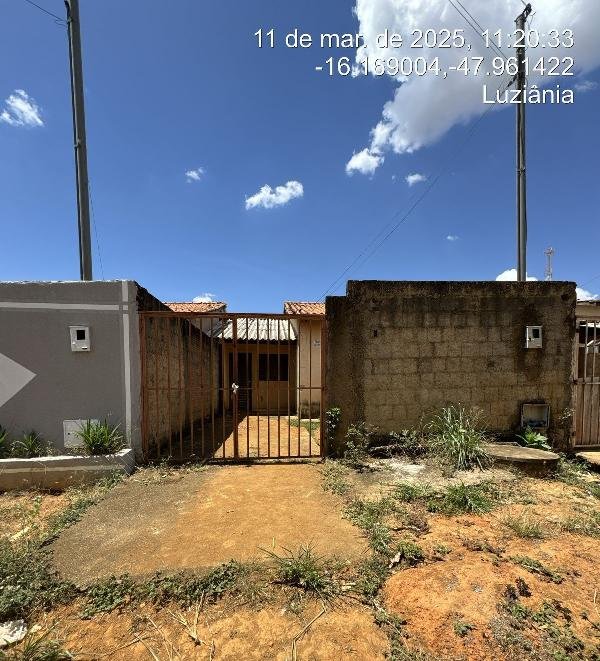 Casa, 53.76 de área total, 53.76 de área privativa, 180.00 de área do terreno,  2 qto(s), em Luziânia/GO