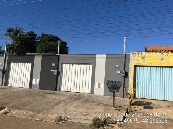 Casa, 70.00 de área total, 70.00 de área privativa, 150.00 de área do terreno,  2 qto(s), em Santo Antônio do Descoberto/GO