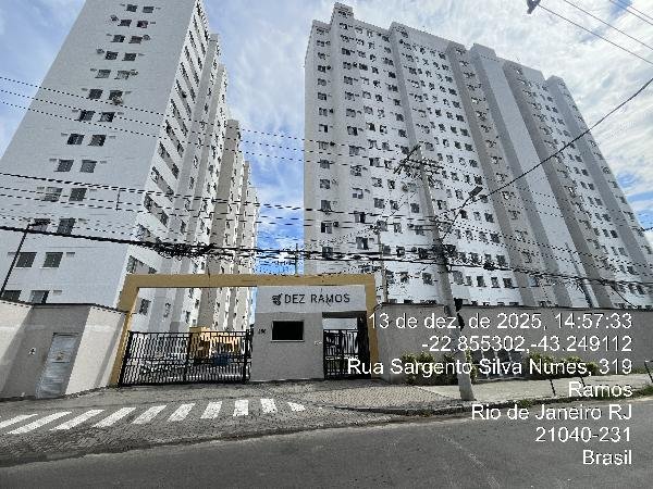Apartamento, 40.00 de área total, 40.00 de área privativa, 0.00 de área do terreno,  2 qto em Rio de Janeiro/RJ