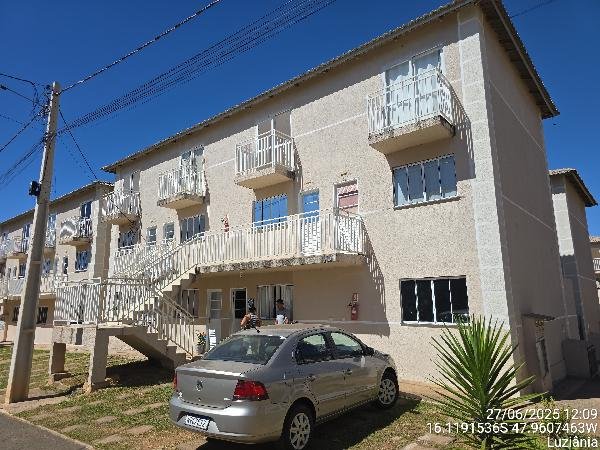 Apartamento, 80.39 de área total, 57.96 de área privativa, 0.00 de área do terreno,  2 qto em Luziânia/GO