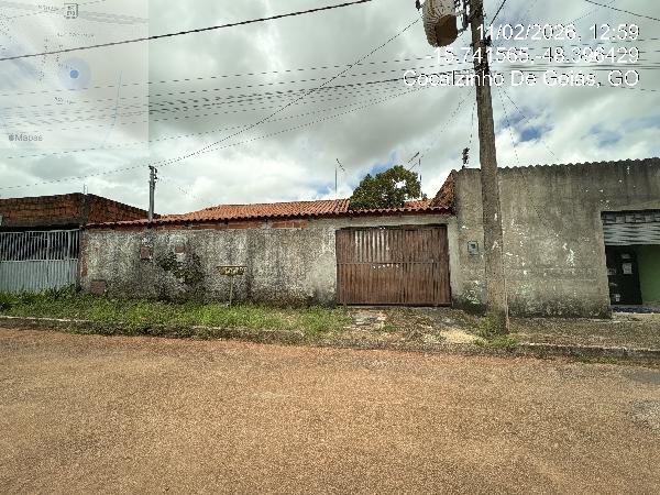 Casa, 47.50 de área total, 47.50 de área privativa, 181.03 de área do terreno,  2 qto(s), em Cocalzinho de Goiás/GO