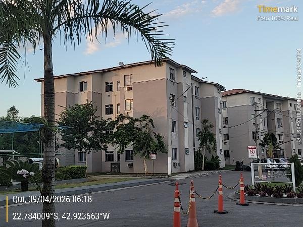 Apartamento, 56.30 de área total, 48.80 de área privativa, 0.00 de área do terreno,  2 qto em Itaboraí/RJ