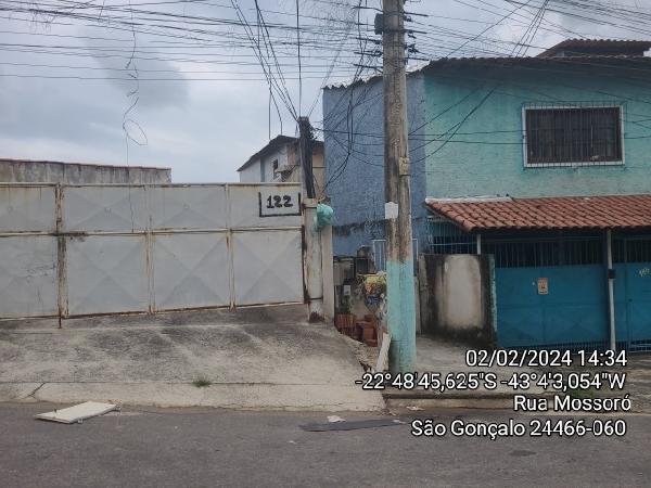Casa, 0.00 de área total, 40.84 de área privativa, 40.84 de área do terreno,  2 qto(s), WC em São Gonçalo/RJ