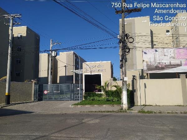Apartamento, 40.82 de área total, 40.82 de área privativa, 0.00 de área do terreno, 1 vaga em São Gonçalo/RJ