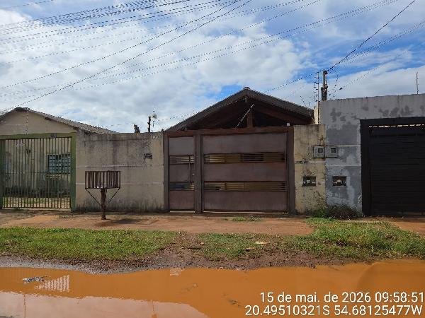 Casa, 54.31 de área total, 54.31 de área privativa, 224.00 de área do terreno,  2 qto(s), em Campo Grande/MS