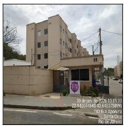 Apartamento, 41.27 de área total, 41.27 de área privativa, 0.00 de área do terreno,  2 qto em Rio de Janeiro/RJ