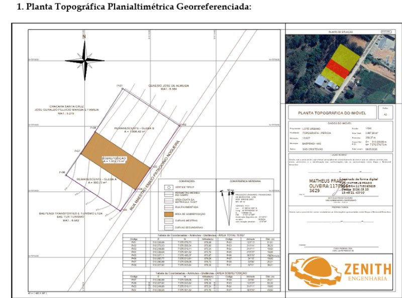 LOTE DE TERRENO 2.987,15m² - BAEPENDI/MG em Baependi/MG