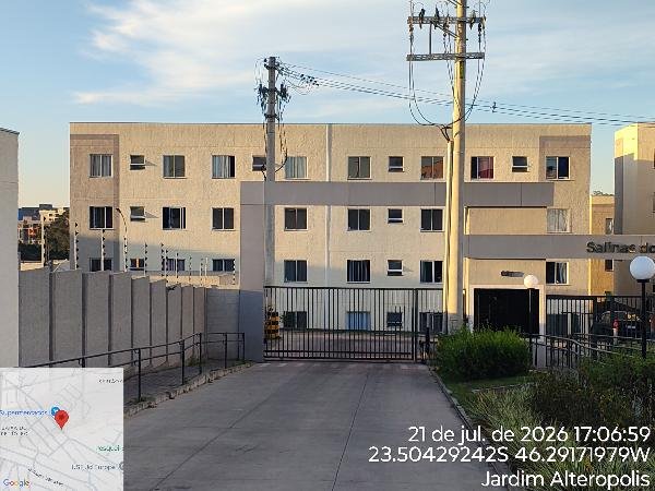 Apartamento, 105.90 de área total, 39.30 de área privativa, 0.00 de área do terreno,  2 qt em Suzano/SP