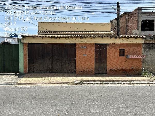 Casa, 187.99 de área total, 187.99 de área privativa, 250.43 de área do terreno,  2 qto(s) em Itaguaí/RJ