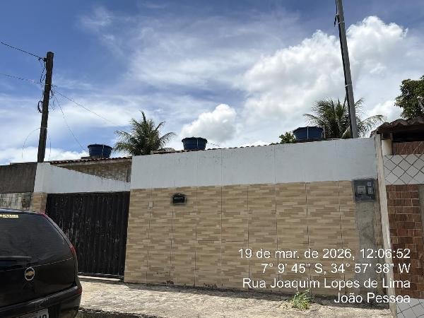 Casa, 67.90 de área total, 67.90 de área privativa, 133.60 de área do terreno,  2 qto(s), em Santa Rita/PB