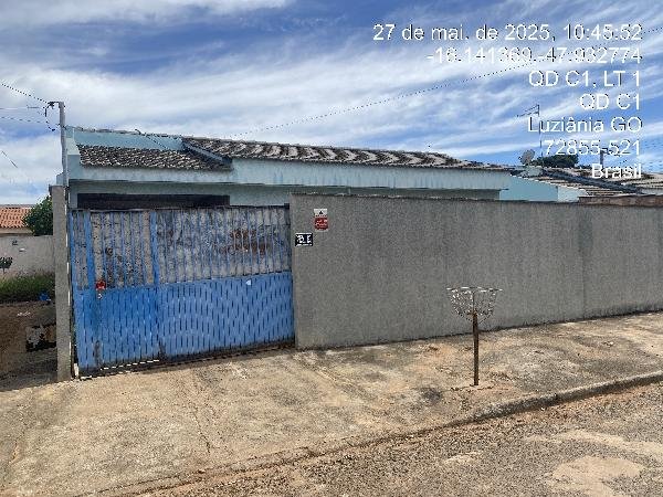 Casa, 77.54 de área total, 77.54 de área privativa, 174.00 de área do terreno,  2 qto(s), em Luziânia/GO