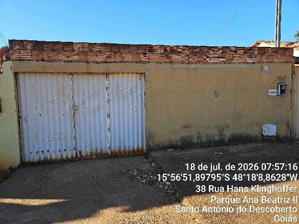 Casa, 69.78 de área total, 69.78 de área privativa, 210.00 de área do terreno,  2 qto(s), em Santo Antônio do Descoberto/GO