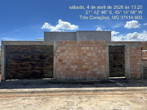 Casa, 49.05 de área total, 49.05 de área privativa, 200.00 de área do terreno,  2 qto(s), em Três Corações/MG