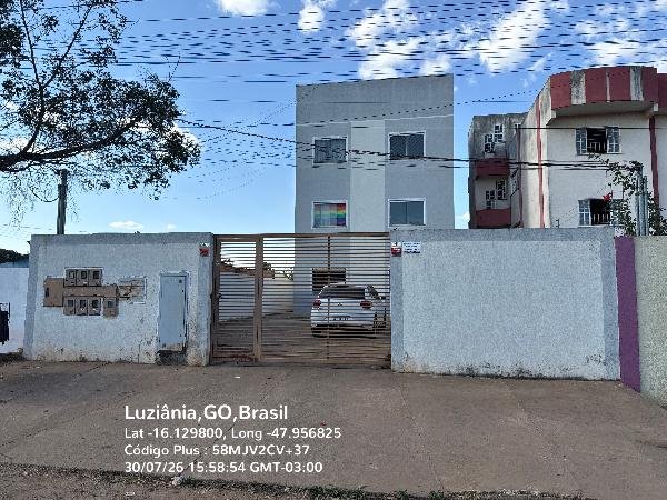 Apartamento, 58.91 de área total, 51.52 de área privativa, 0.00 de área do terreno,  2 qto em Luziânia/GO