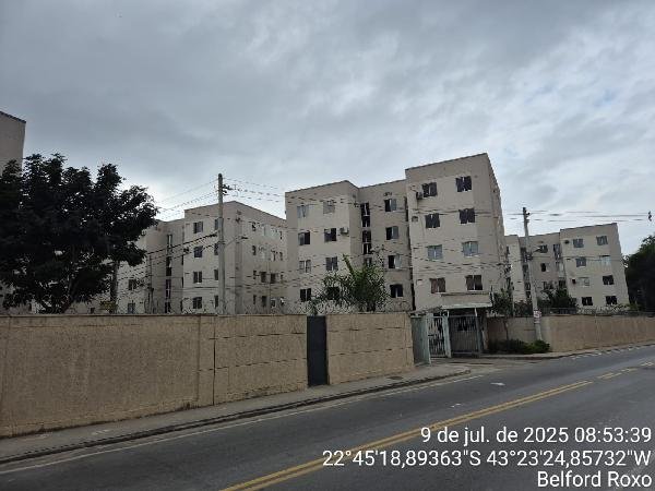 Apartamento, 77.17 de área total, 43.29 de área privativa, 0.00 de área do terreno,  2 qto em Belford Roxo/RJ