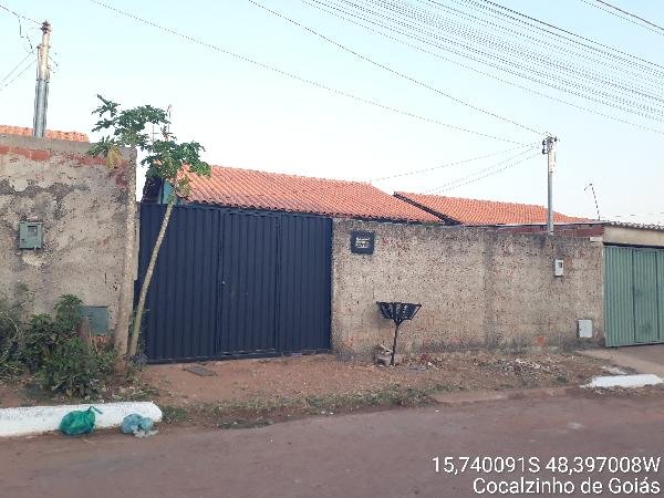 Casa, 51.12 de área total, 51.12 de área privativa, 180.00 de área do terreno,  2 qto(s), em Cocalzinho de Goiás/GO - foto 1