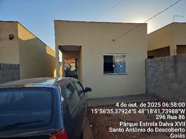 Casa, 63.22 de área total, 63.22 de área privativa, 181.50 de área do terreno,  2 qto(s), em SANTO ANTONIO DO DESCOBER/GO - foto 1