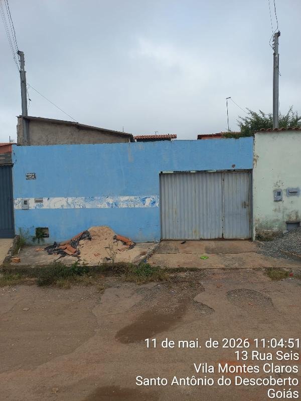 Casa, 82.07 de área total, 57.47 de área privativa, 180.00 de área do terreno,  2 qto(s), em Santo Antônio do Descoberto/GO