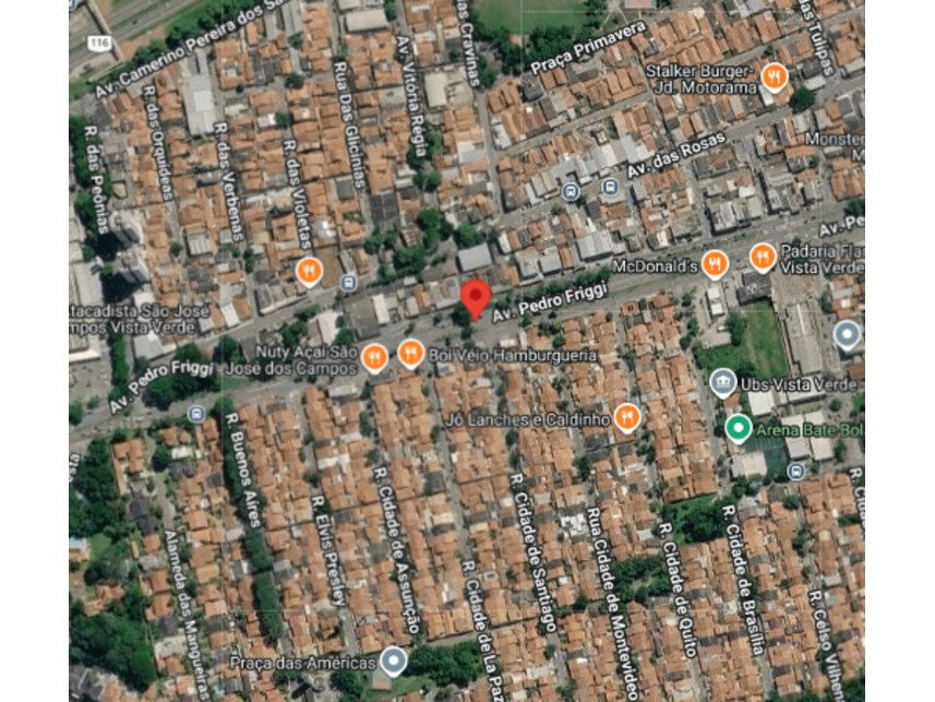 Terreno à venda em leilão - Avenida Pedro Friggi, s/n - Cidade Vista Verde - São José dos em São José dos Campos/SP
