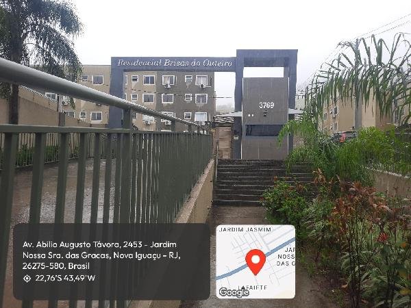 Apartamento, 61.52 de área total, 40.83 de área privativa, 0.00 de área do terreno,  2 qto em Nova Iguaçu/RJ