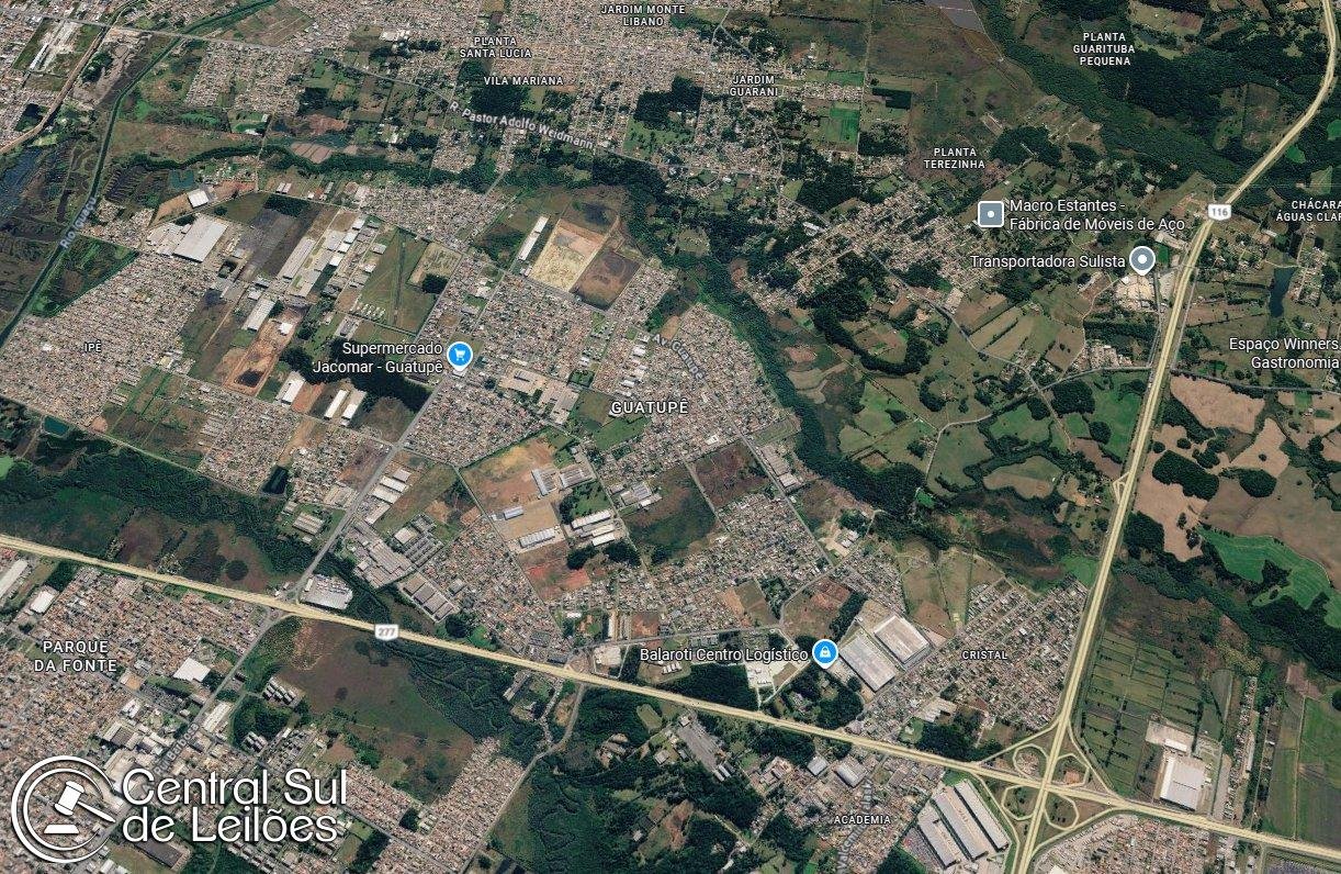Terrenos no Lote 04 e 05 do Núcleo da Colônia Guatupê, com área 13.654,46m² cada lote, em em São José dos Pinhais/PR