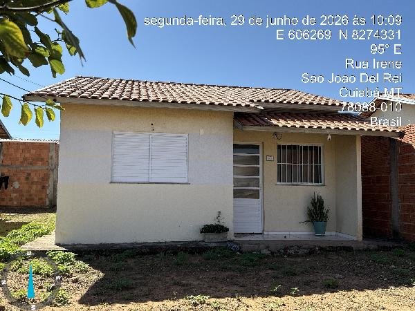 Casa, 48.28 de área total, 48.28 de área privativa, 180.00 de área do terreno,  2 qto(s), em Cuiabá/MT