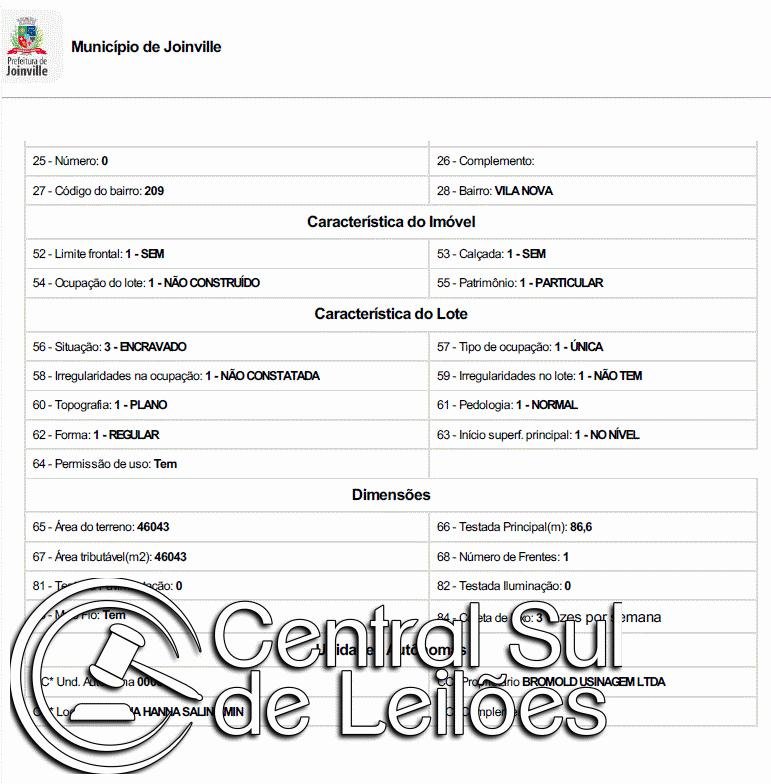 Imagem leilão