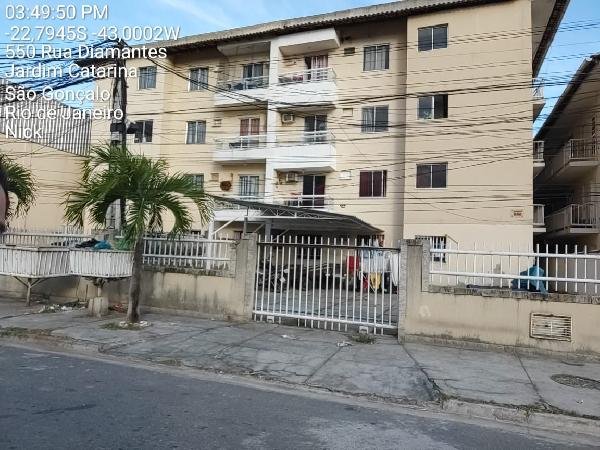 Apartamento, 45.65 de área total, 45.65 de área privativa, 0.00 de área do terreno,  2 qto em São Gonçalo/RJ