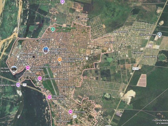 
                        Lote de Terreno, 1.200m², Bom Jesus da Lapa/BA em Bom Jesus da Lapa/BA