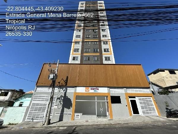Apartamento, 52.59 de área total, 52.59 de área privativa, 0.00 de área do terreno,  2 qto em Nilópolis/RJ