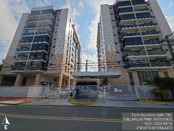 Apartamento, 199.68 de área total, 90.01 de área privativa, 0.00 de área do terreno,  3 qt em Manaus/AM