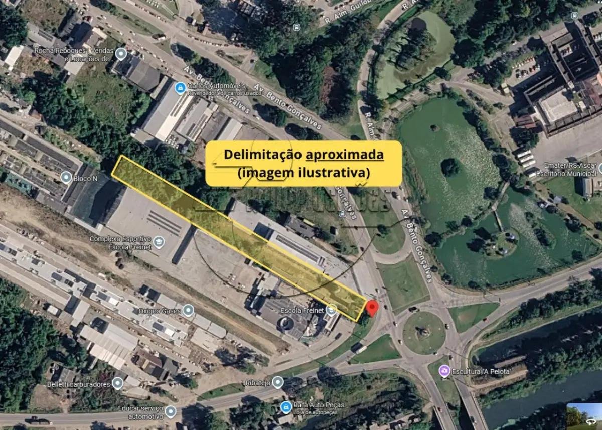 (PELOTAS/RS) Terreno de aprox.5.947,00m², c/ benfeitorias, no Bairro Fragata (antigo Motel em Pelotas/RS