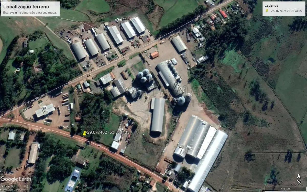 Um terreno urbano, localizado na área urbana do município de Tupanciretã, com área superfi em Tupanciretã/RS
