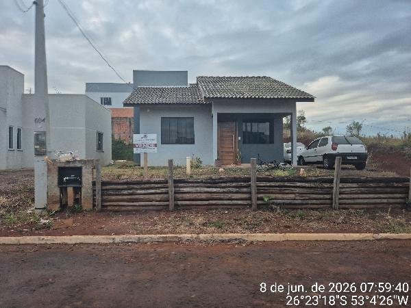Casa, 62.47 de área total, 62.47 de área privativa, 300.00 de área do terreno,  2 qto(s), em Campo Erê/SC