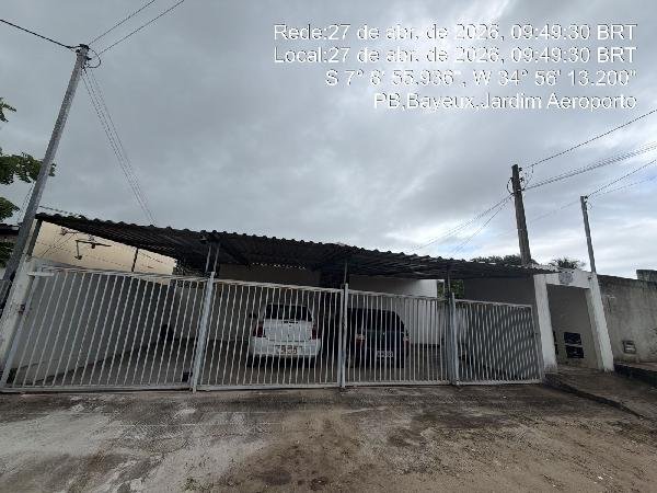 Casa, 50.40 de área total, 50.40 de área privativa, 408.00 de área do terreno,  2 qto(s), em Bayeux/PB