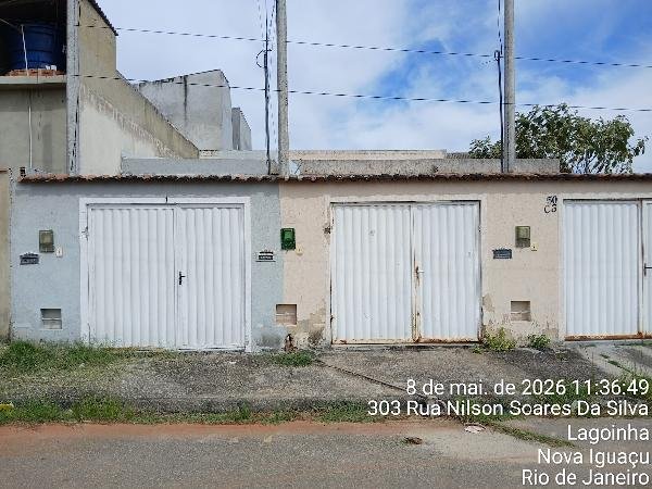 Casa, 40.30 de área total, 40.30 de área privativa, 66.40 de área do terreno,  1 qto(s), a em Nova Iguaçu/RJ