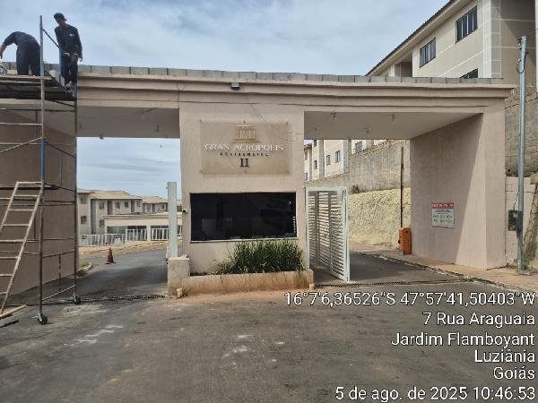 Apartamento, 80.11 de área total, 57.72 de área privativa, 0.00 de área do terreno,  2 qto em Luziânia/GO